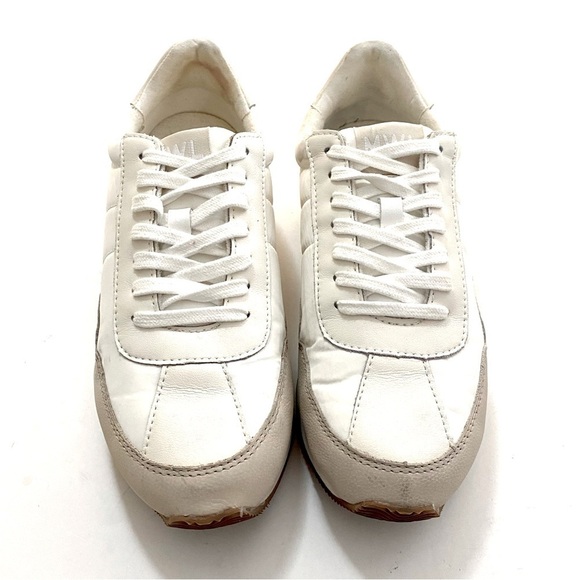 Madewell League Trainers Sneakers  Sz 8 Washed Nubuck Upper Retro Lightweight - Picture 4 of 13